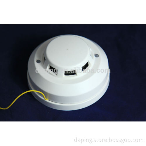 top mounted wire smoke detector alarm with ce approved